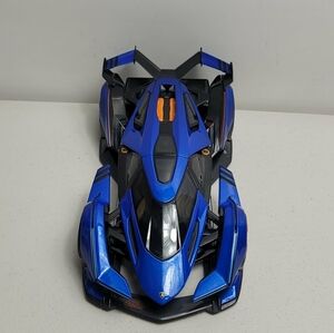 Lamborghini V12 Vision Gran Turismo, Lambo Blue, Maisto Model Car Model 1:18
